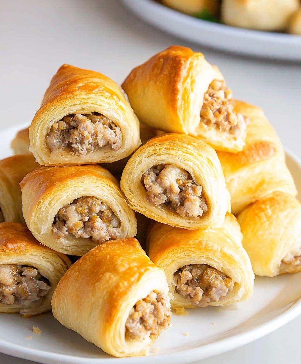 Sausage Crescent Rolls Recipe
