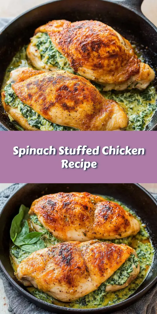 Spinach Stuffed Chicken Recipe