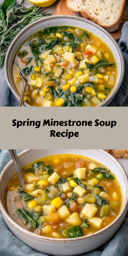 Spring Minestrone Soup Recipe