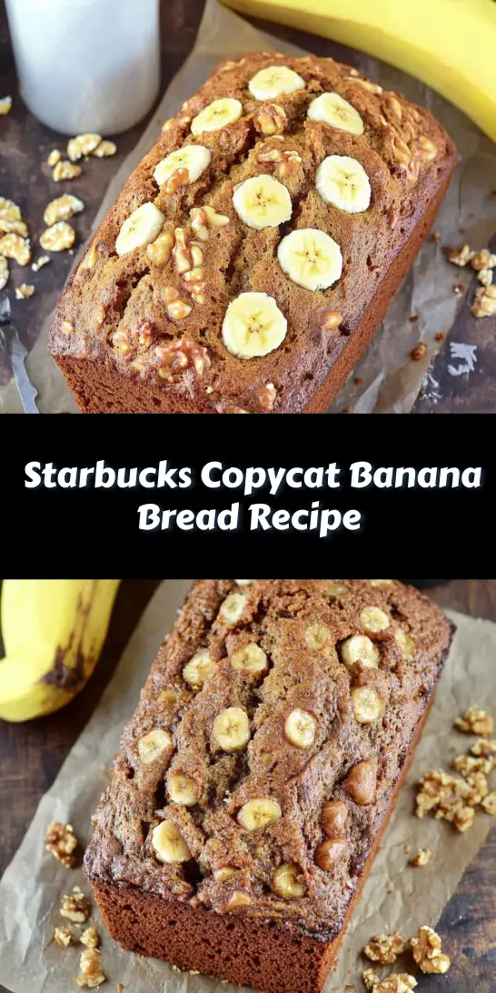 Starbucks Copycat Banana Bread Recipe