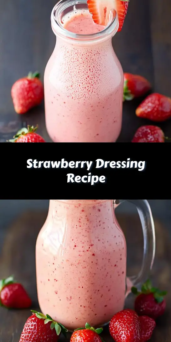 Strawberry Dressing Recipe