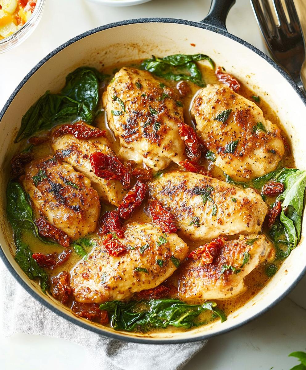Sun Dried Tomato Chicken Recipe