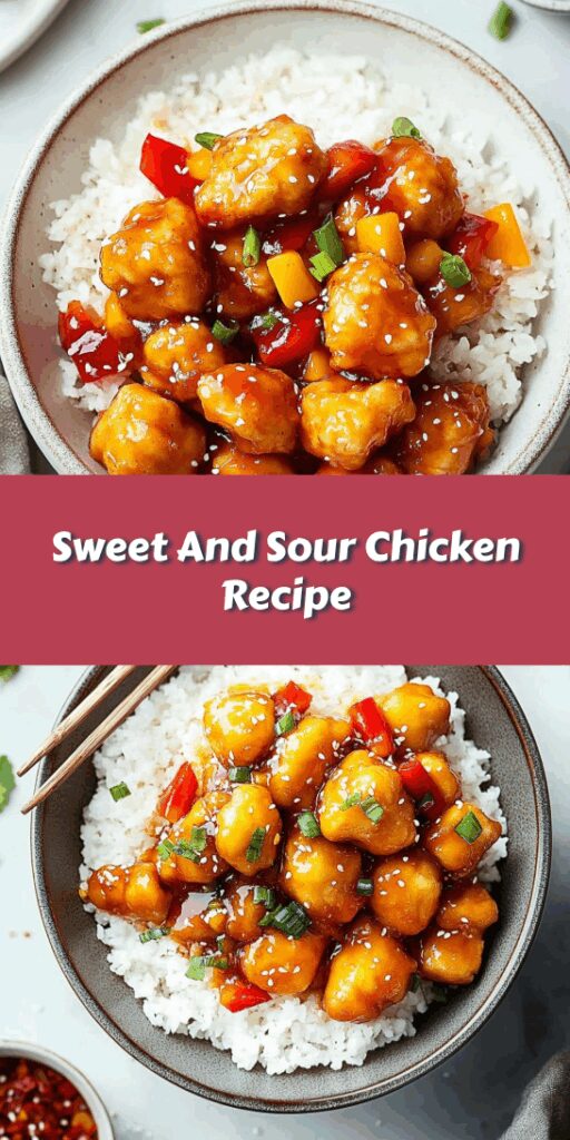 Sweet And Sour Chicken Recipe