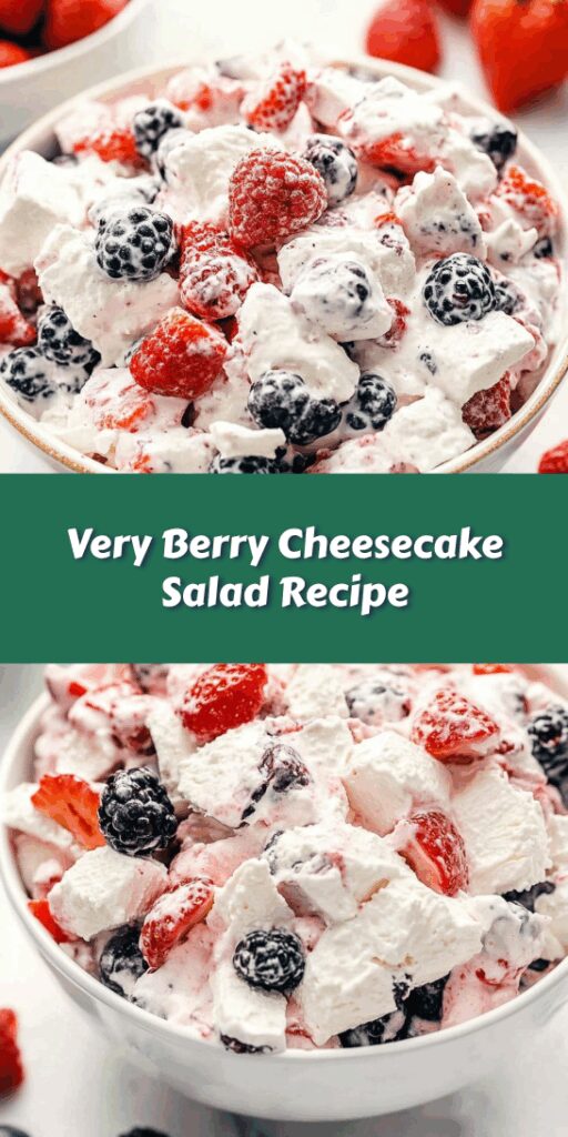 Very Berry Cheesecake Salad Recipe