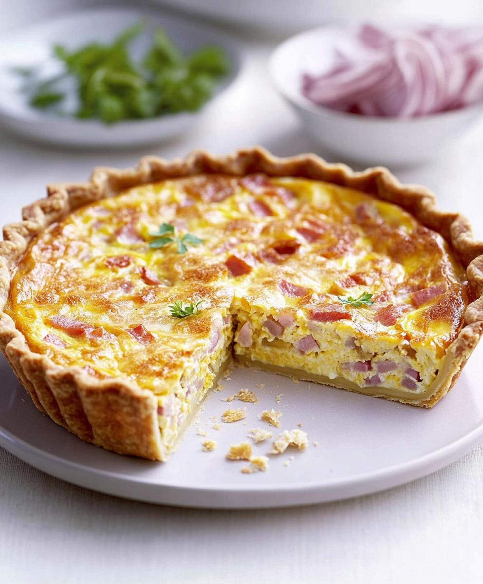 Western Omelet Quiche Recipe