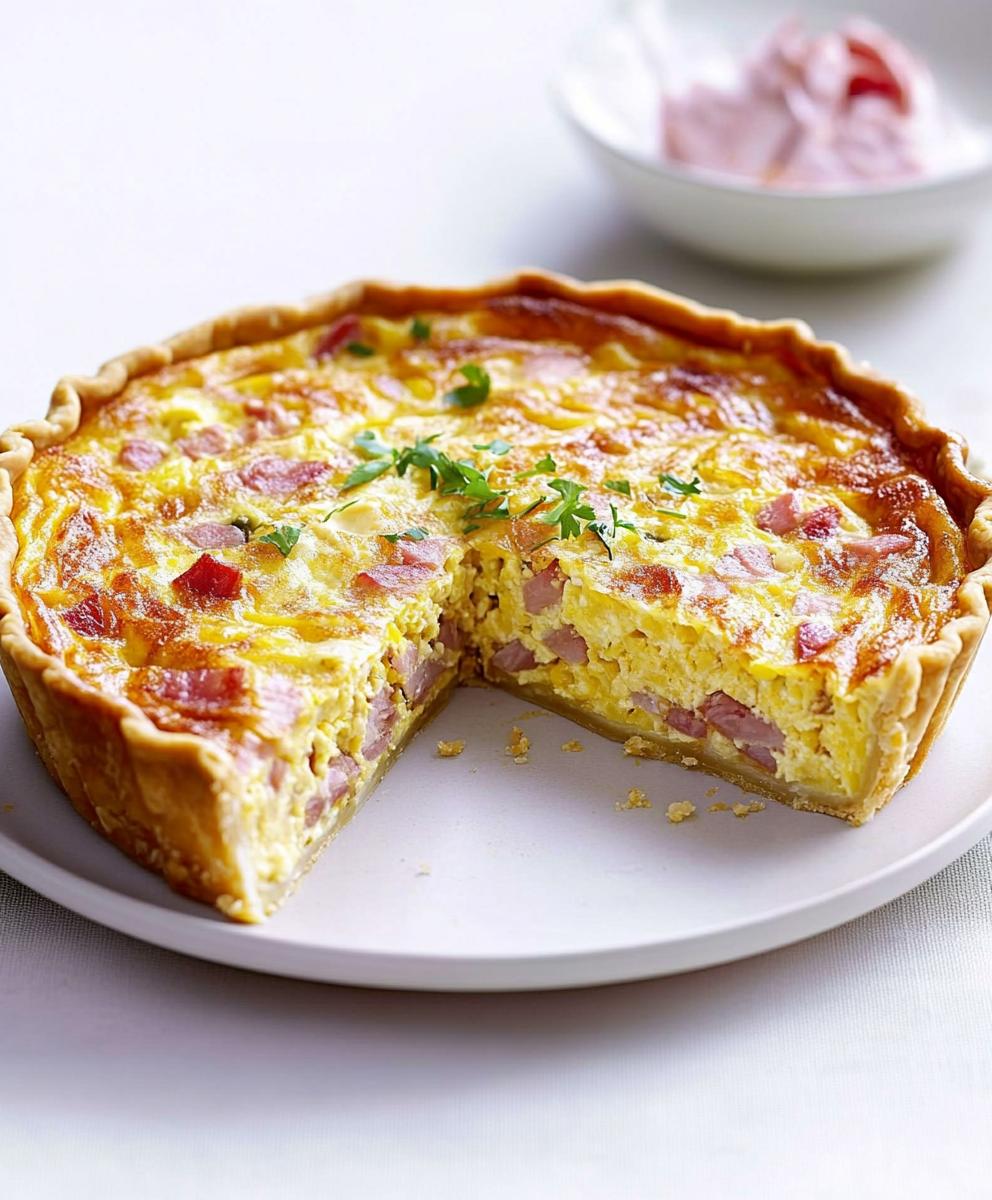 Western Omelet Quiche Recipe