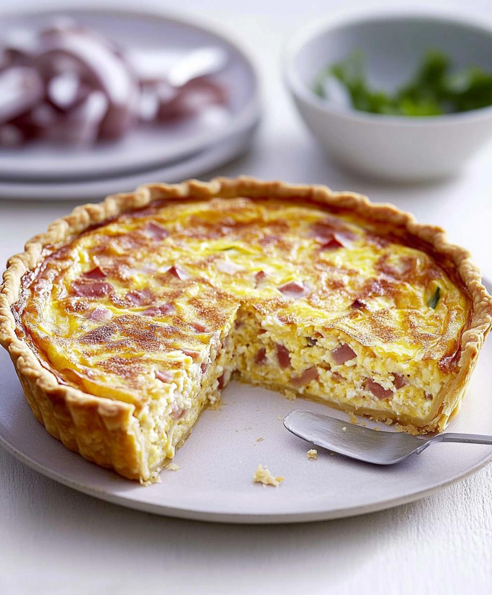 Western Omelet Quiche Recipe