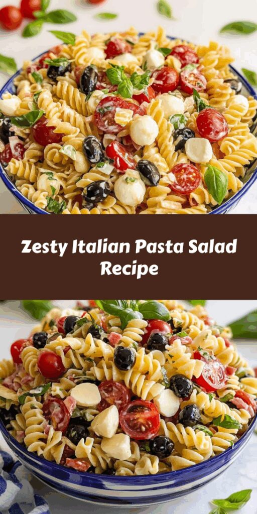 Zesty Italian Pasta Salad Recipe