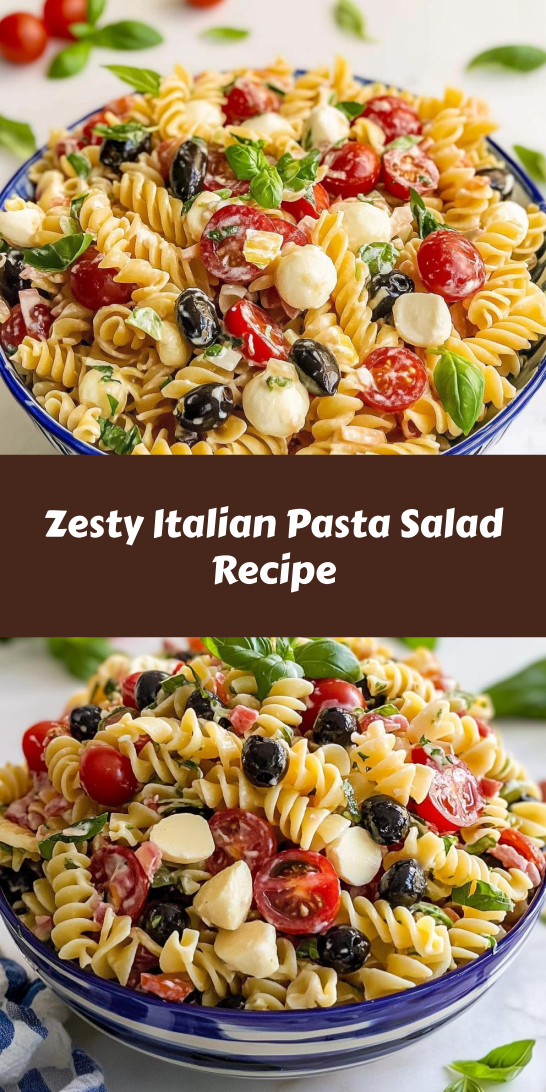Zesty Italian Pasta Salad Recipe