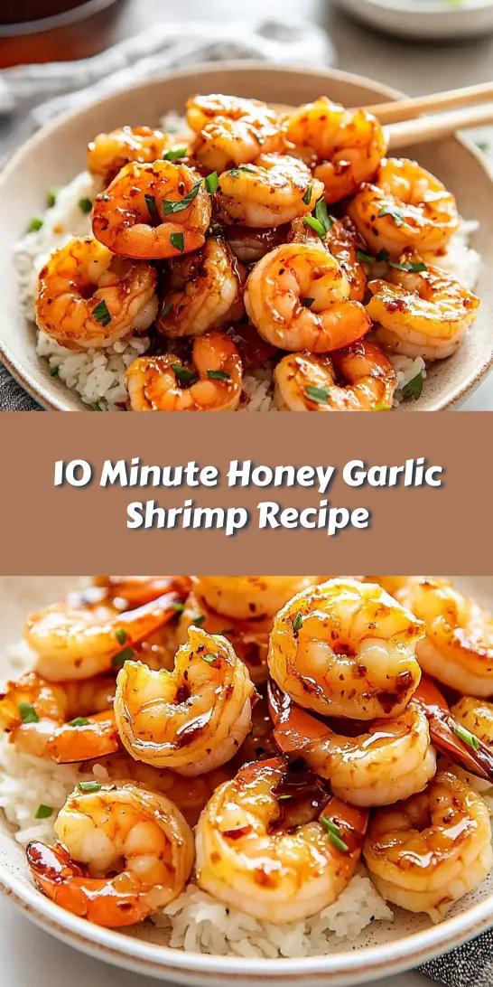 10 Minute Honey Garlic Shrimp Recipe