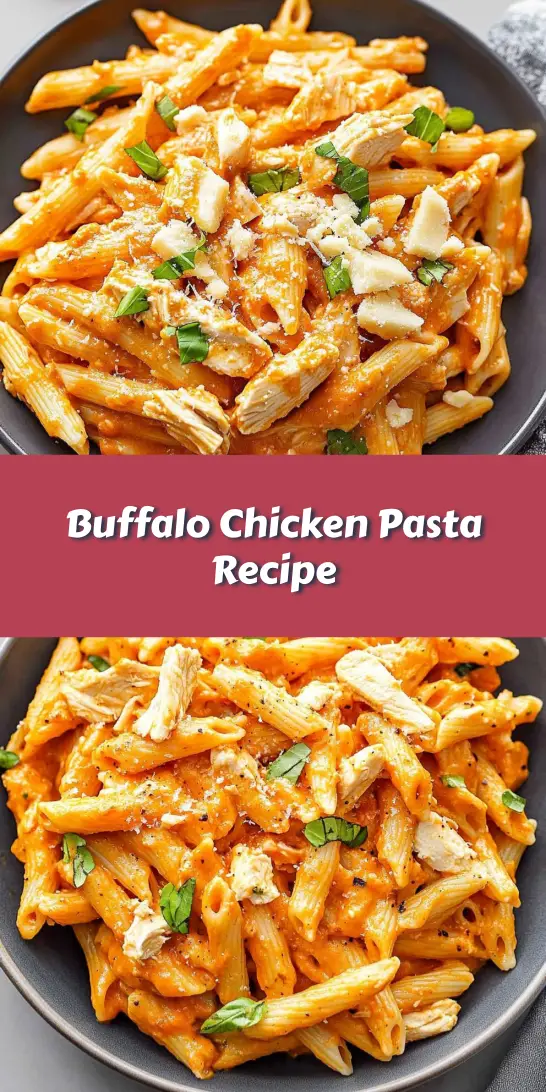 Buffalo Chicken Pasta Recipe