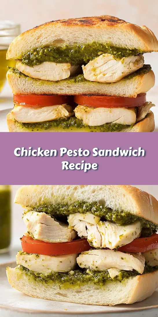 Chicken Pesto Sandwich Recipe