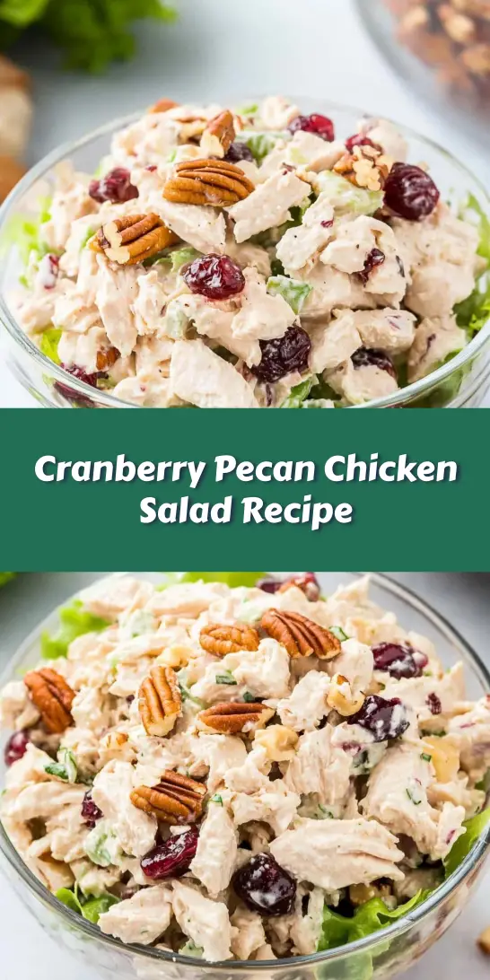 Cranberry Pecan Chicken Salad Recipe