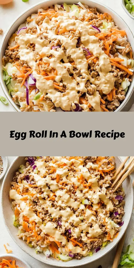 Egg Roll In A Bowl Recipe