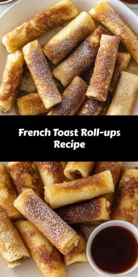 French Toast Roll-ups Recipe