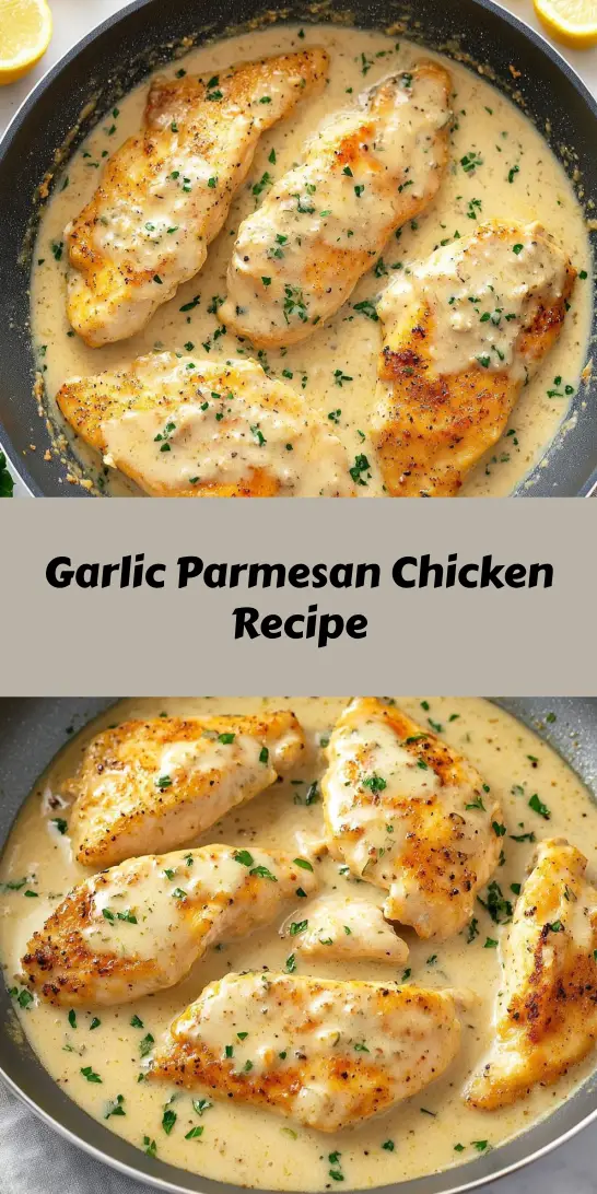 Garlic Parmesan Chicken Recipe