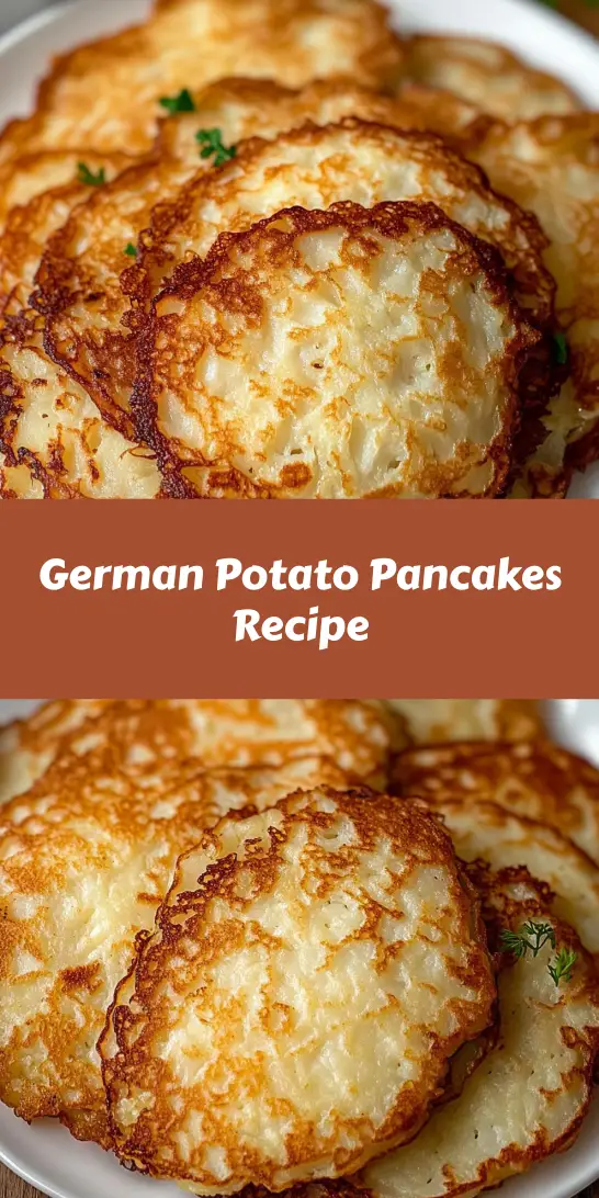 German Potato Pancakes Recipe