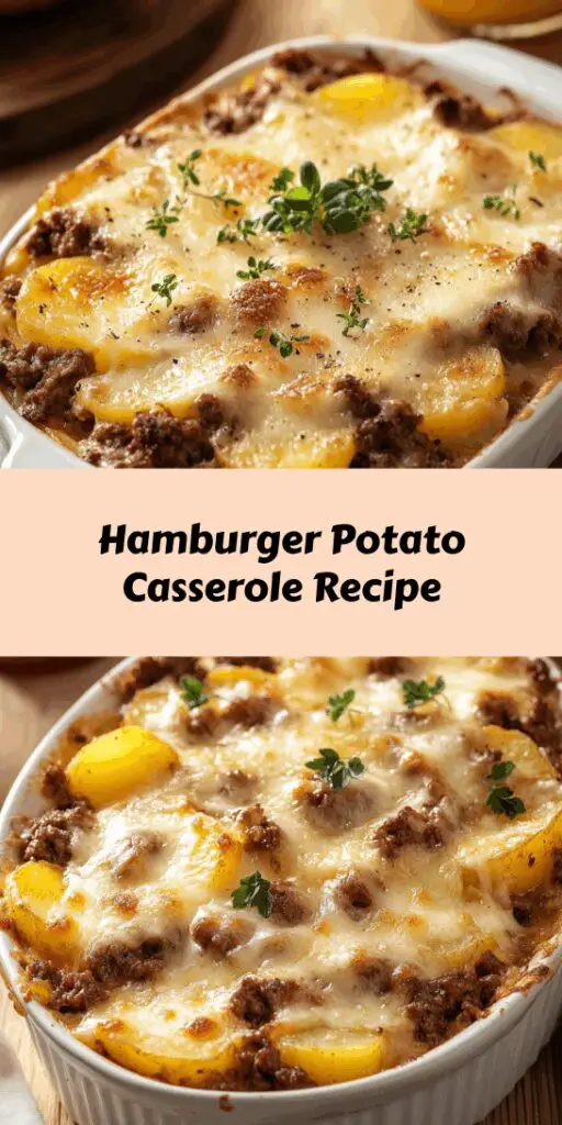 Hamburger Potato Casserole Recipe