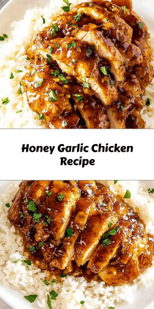 Honey Garlic Chicken Recipe