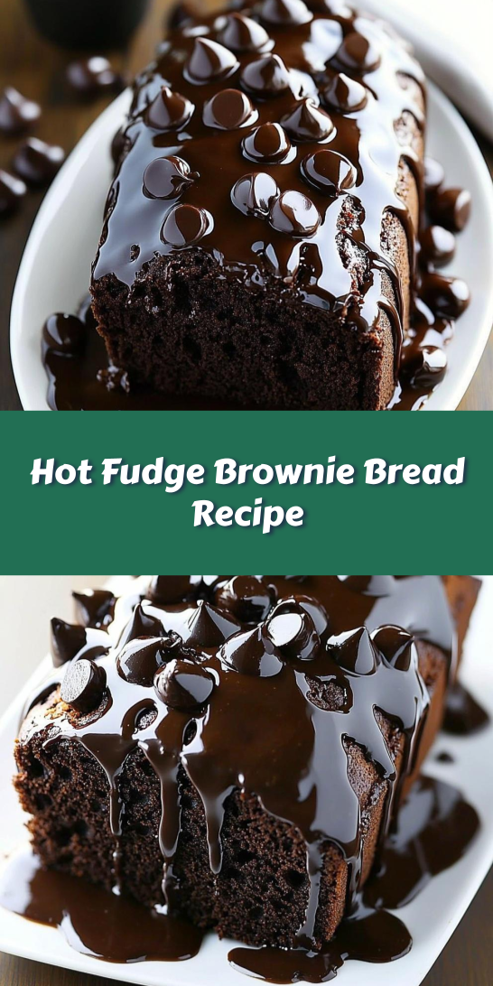 Hot Fudge Brownie Bread Recipe