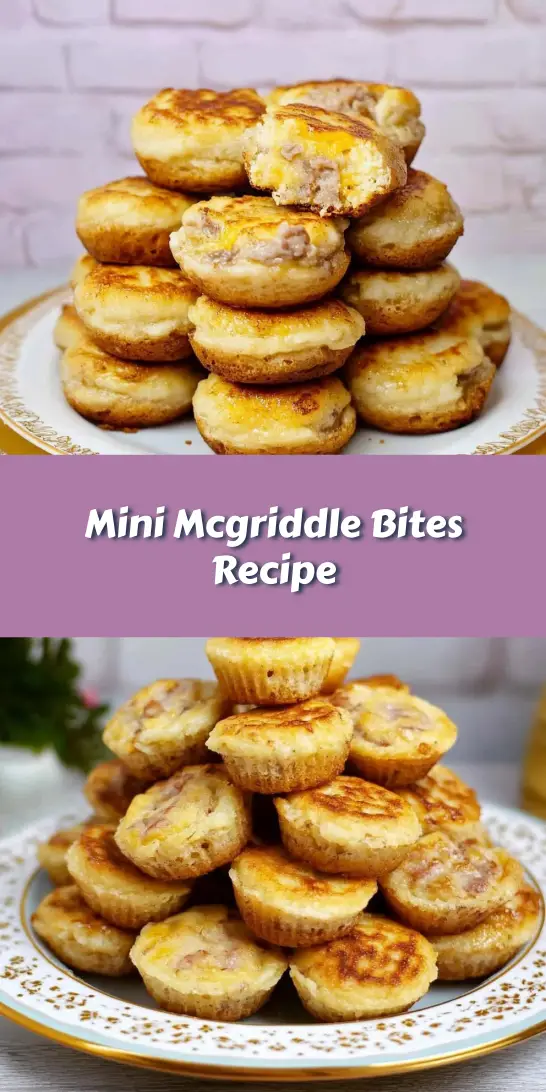 Mini Mcgriddle Bites Recipe