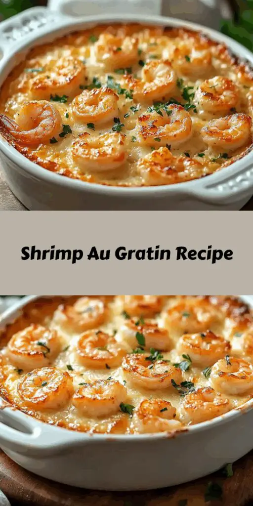 Shrimp Au Gratin Recipe