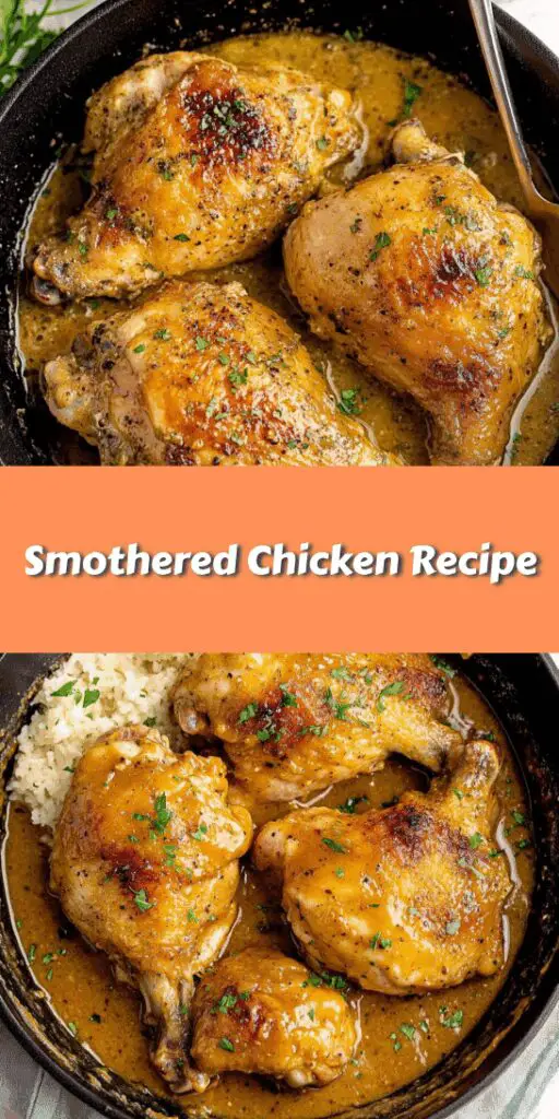 Smothered Chicken Recipe